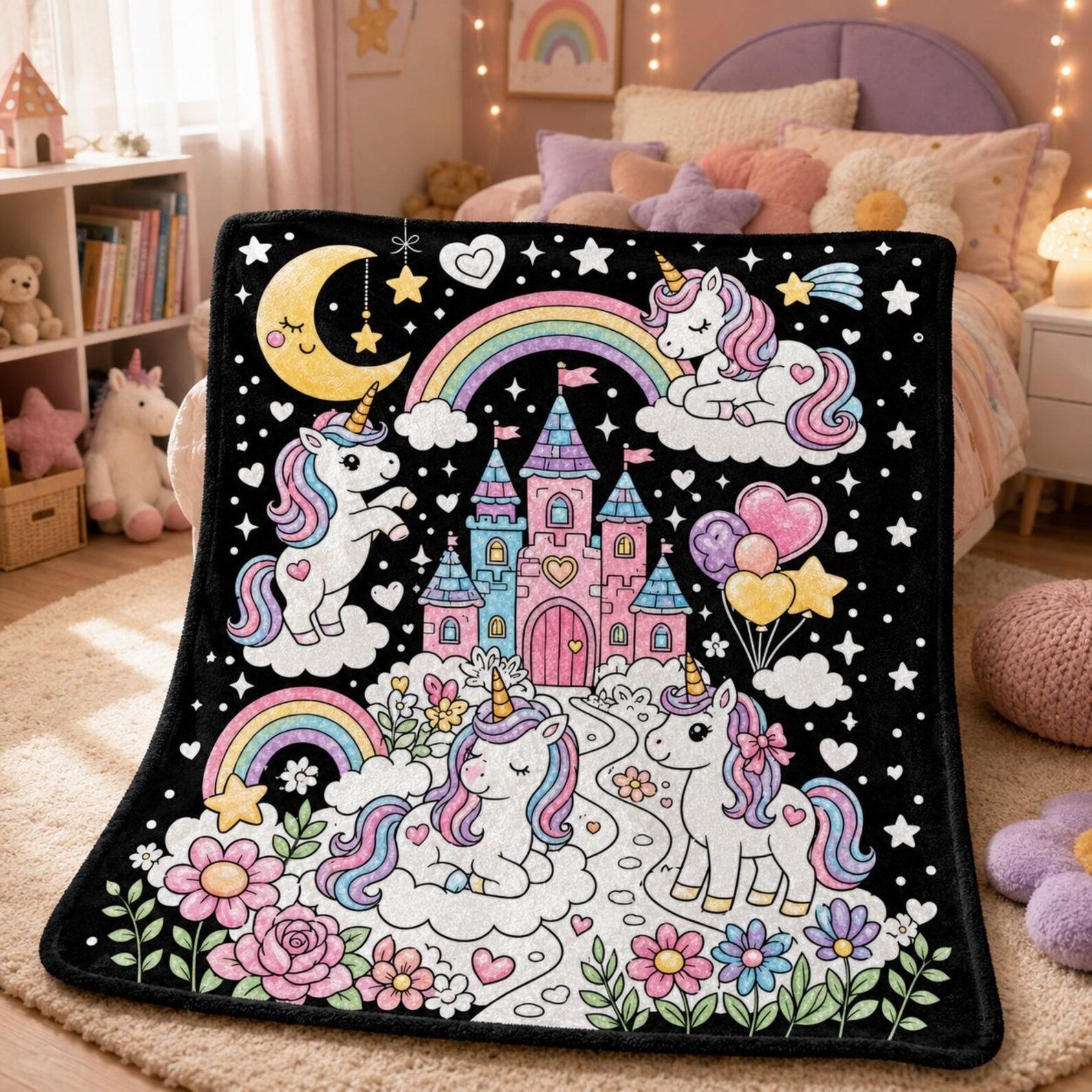 Custom Blanket - For Adults - DIY Drawing with Markers