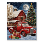 Custom Pearl Art - For Family, Kids, Adults - Halloween Ghost Seasonal Canvas Kit