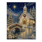Custom Pearl Art - For Family, Kids, Adults - Halloween Ghost Seasonal Canvas Kit