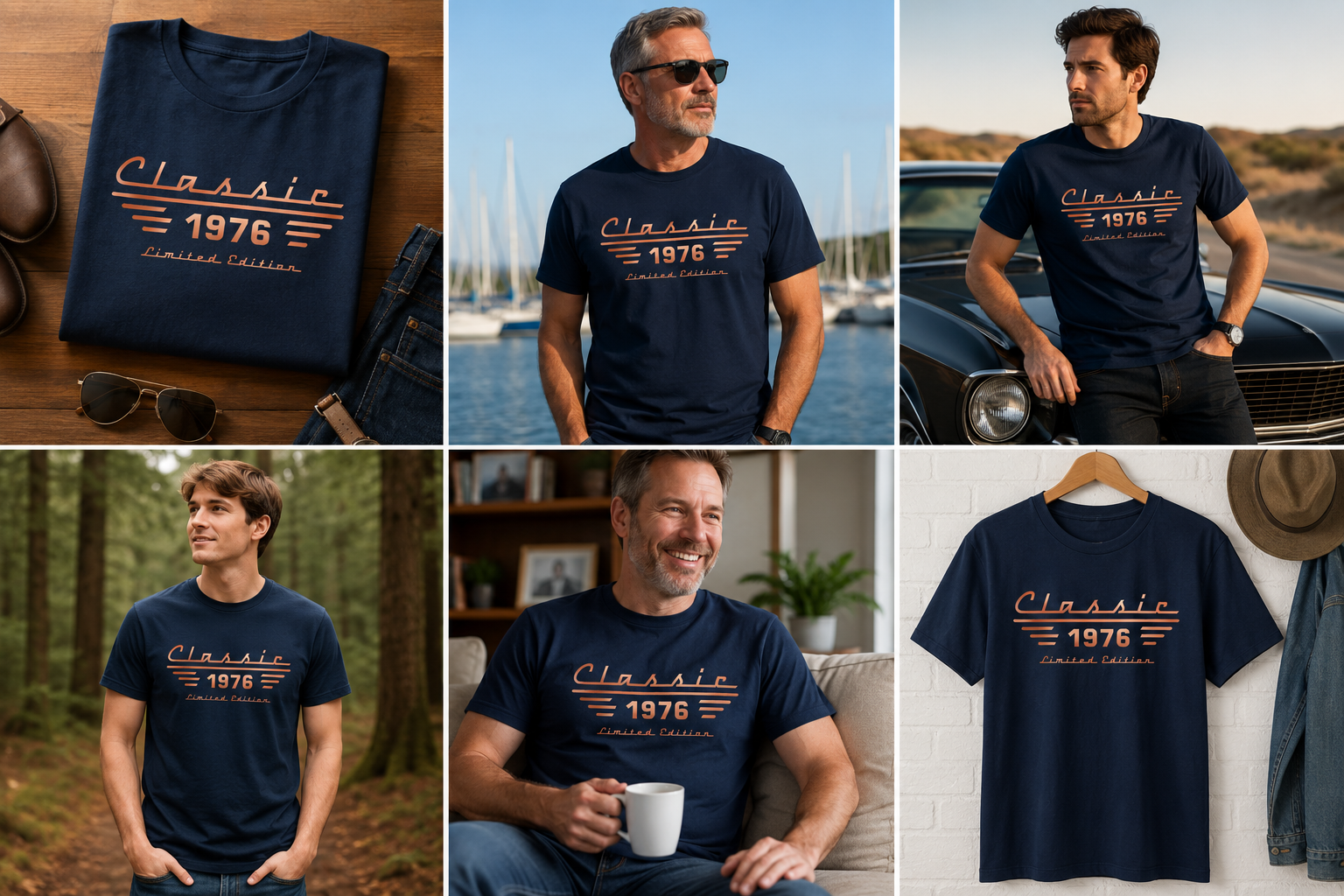 Custom T-shirt & Hoodie - For Dad, Grandpa & You - Iconic Gifts