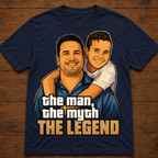 Custom T-shirt - For Him - The Man, The Myth, The Legend