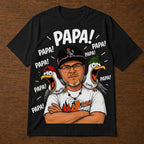 Custom T-shirt - For Dad - Funny Seagull
