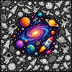Custom Blanket - For Adults - DIY Drawing with Markers