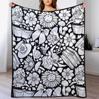 Custom Blanket - For Adults - DIY Drawing with Markers