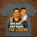 Custom T-shirt - For Him - The Man, The Myth, The Legend