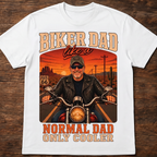 Custom T-shirt - For Dad - Biker Dad