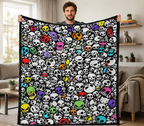 Custom Blanket - For Adults - DIY Drawing with Markers