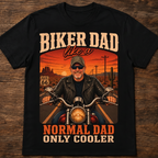 Custom T-shirt - For Dad - Biker Dad