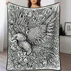 Custom Blanket - For Adults - DIY Drawing with Markers