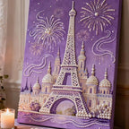 Custom Pearl Art - For Family, Kids, Adults - Halloween Ghost Seasonal Canvas Kit