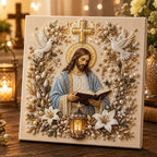 Custom Pearl Art - For Family, Kids, Adults - Halloween Ghost Seasonal Canvas Kit