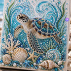 Custom Pearl Art - For Family, Kids, Adults - Halloween Ghost Seasonal Canvas Kit