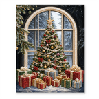 Custom Pearl Art - For Family, Kids, Adults - Halloween Ghost Seasonal Canvas Kit
