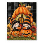 Custom Pearl Art - For Family, Kids, Adults - Halloween Ghost Seasonal Canvas Kit