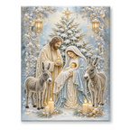 Custom Pearl Art - For Family, Kids, Adults - Halloween Ghost Seasonal Canvas Kit