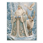 Custom Pearl Art - For Family, Kids, Adults - Halloween Ghost Seasonal Canvas Kit