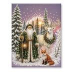 Custom Pearl Art - For Family, Kids, Adults - Halloween Ghost Seasonal Canvas Kit