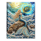 Custom Pearl Art - For Family, Kids, Adults - Halloween Ghost Seasonal Canvas Kit