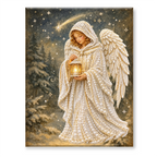 Custom Pearl Art - For Family, Kids, Adults - Halloween Ghost Seasonal Canvas Kit