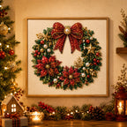 Custom Pearl Art - For Family - DIY Christmas Canvas Kit