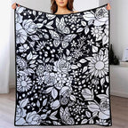 Custom Blanket - For Adults - DIY Drawing with Markers