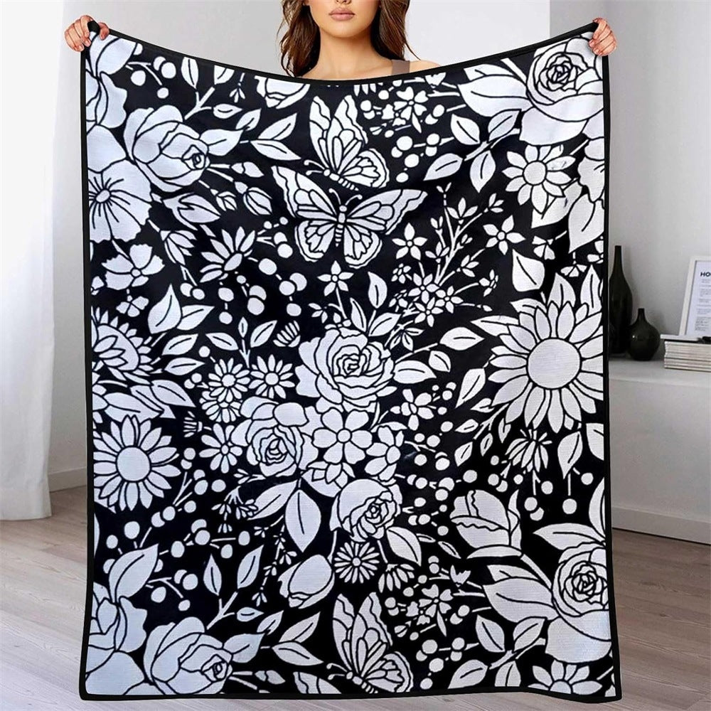 Custom Blanket - For Adults - DIY Drawing with Markers