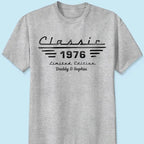 Custom T-shirt & Hoodie - For Dad, Grandpa & You - Iconic Gifts