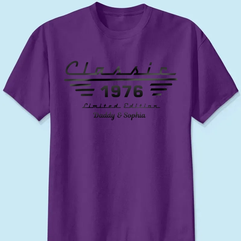 Custom T-shirt & Hoodie - For Dad, Grandpa & You - Iconic Gifts