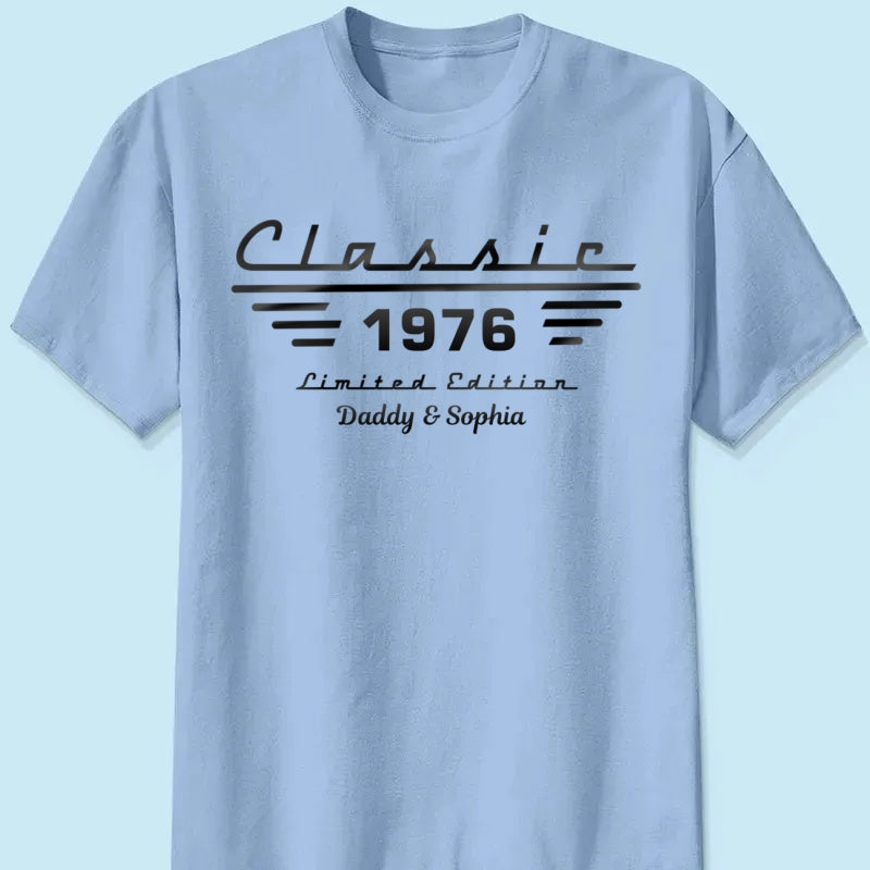 Custom T-shirt & Hoodie - For Dad, Grandpa & You - Iconic Gifts