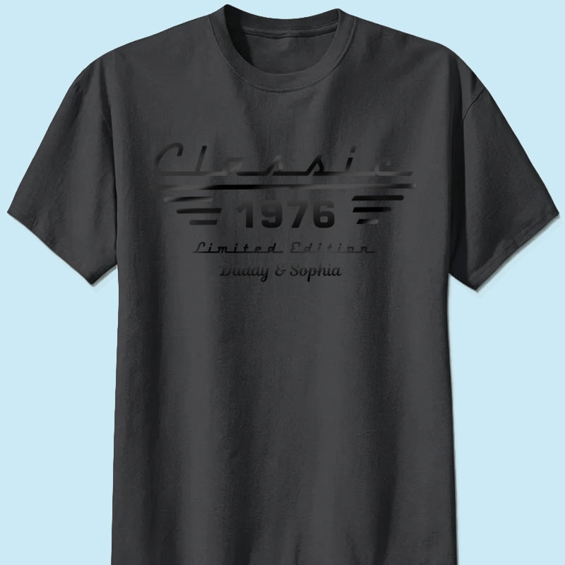 Custom T-shirt & Hoodie - For Dad, Grandpa & You - Iconic Gifts