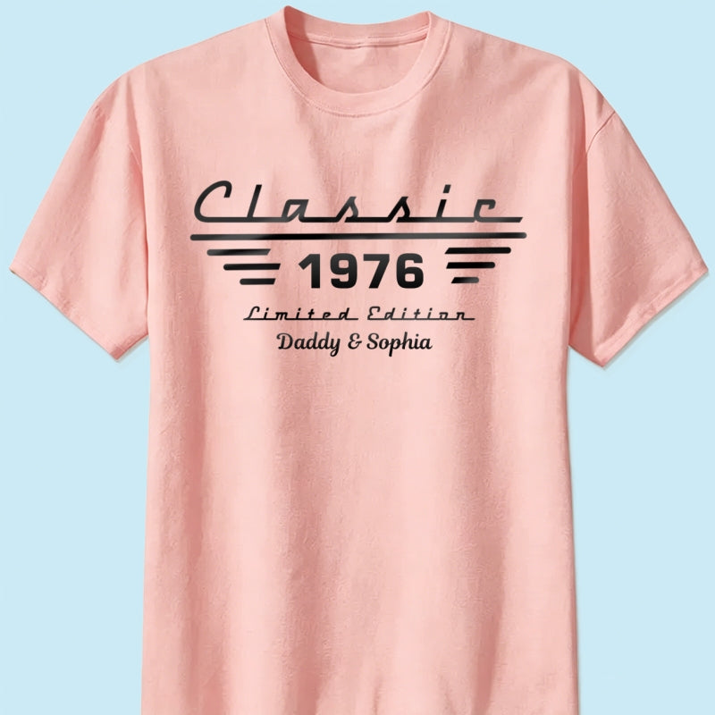 Custom T-shirt & Hoodie - For Dad, Grandpa & You - Iconic Gifts