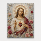 Custom Pearl Art - For Family, Kids, Adults - Halloween Ghost Seasonal Canvas Kit