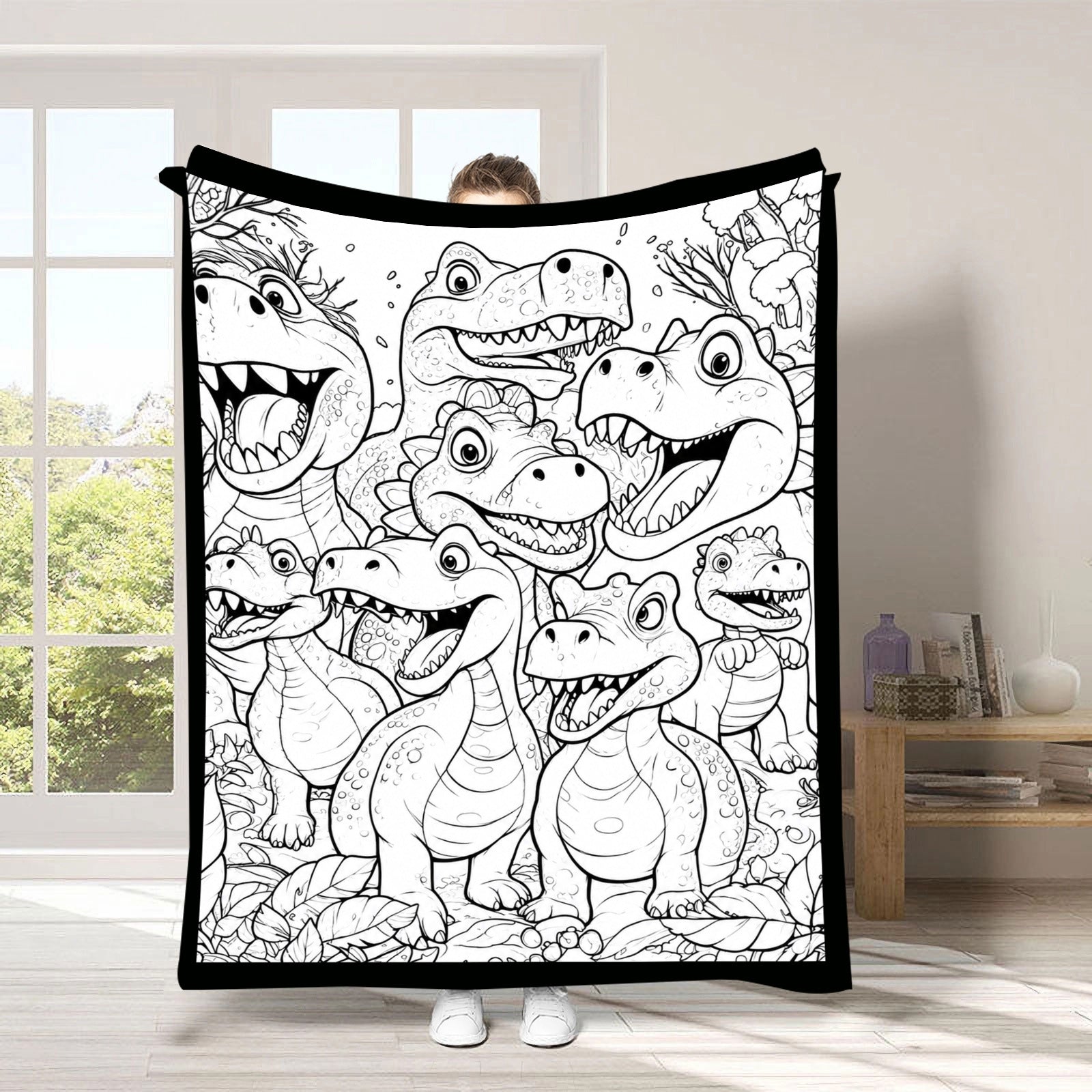 Custom Blanket - For Adults - DIY Drawing with Markers