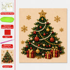 Custom Pearl Art - For Family - DIY Christmas Canvas Kit