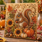 Custom Pearl Art - For Family, Kids, Adults - Halloween Ghost Seasonal Canvas Kit