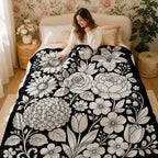 Custom Blanket - For Adults - DIY Drawing with Markers