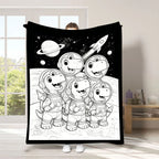 Custom Blanket - For Adults - DIY Drawing with Markers