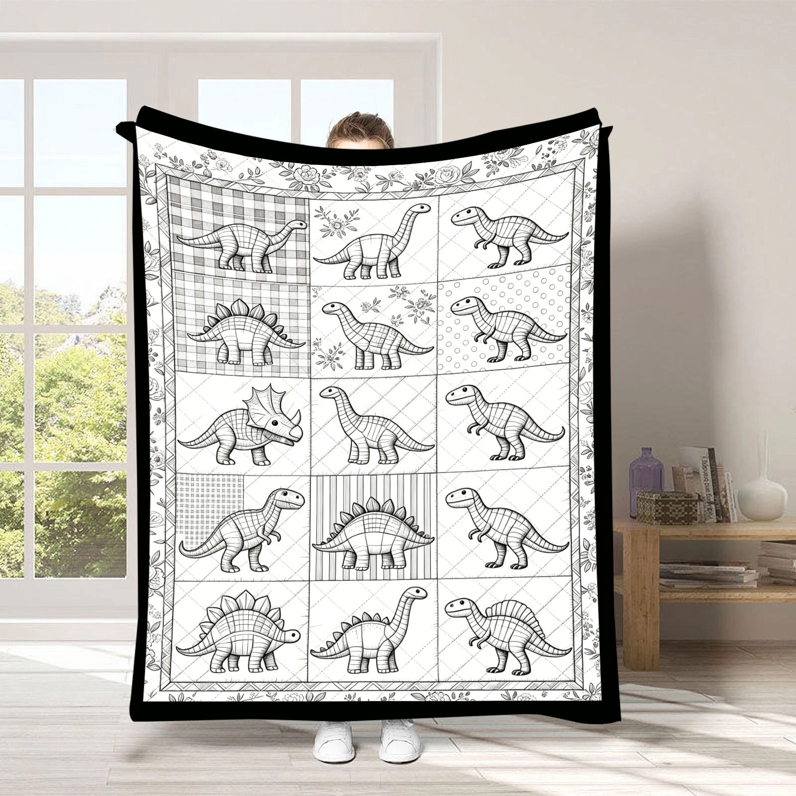 Custom Blanket - For Adults - DIY Drawing with Markers