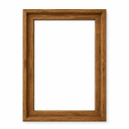 Wooden Poster Picture Frame, Black White Brown Wall Mount Picture Frames for Posters & Artwork