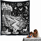 Custom Blanket - For Adults - DIY Drawing with Markers