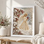 Wooden Poster Picture Frame, Black White Brown Wall Mount Picture Frames for Posters & Artwork