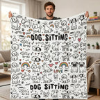 Custom Blanket - For Adults - DIY Drawing with Markers