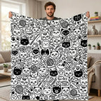 Custom Blanket - For Adults - DIY Drawing with Markers