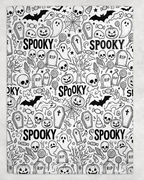 Custom Blanket - For Adults - DIY Drawing with Markers