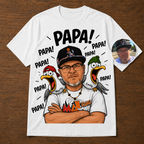 Custom T-shirt - For Dad - Funny Seagull