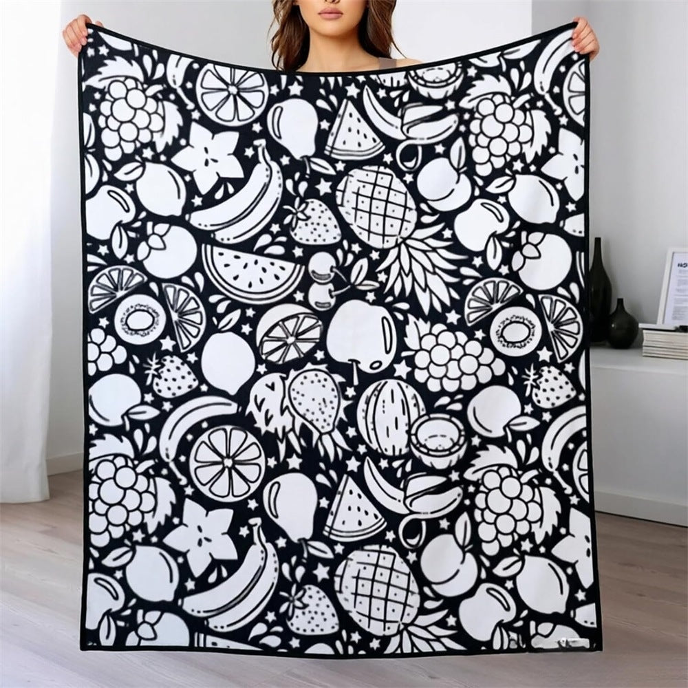 Custom Blanket - For Adults - DIY Drawing with Markers