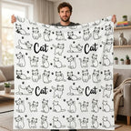 Custom Blanket - For Adults - DIY Drawing with Markers