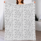 Custom Blanket - For Adults - DIY Drawing with Markers