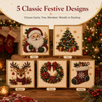 Custom Pearl Art - For Family - DIY Christmas Canvas Kit