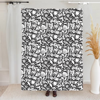 Custom Blanket - For Adults - DIY Drawing with Markers